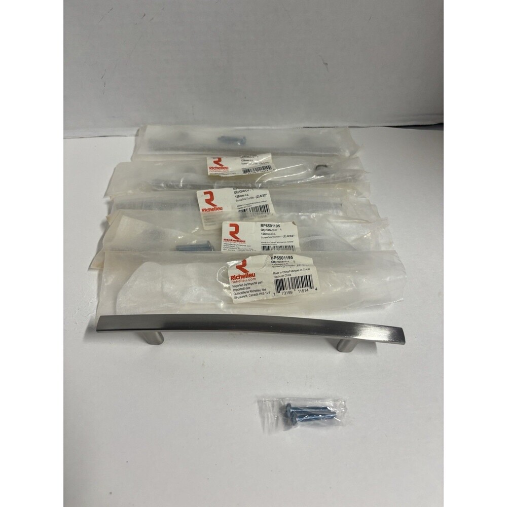 Richelieu Cabinet Pulls Chrome Lot of 6